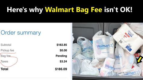 Hong Associated Press. . Walmart bag fee pending 2022